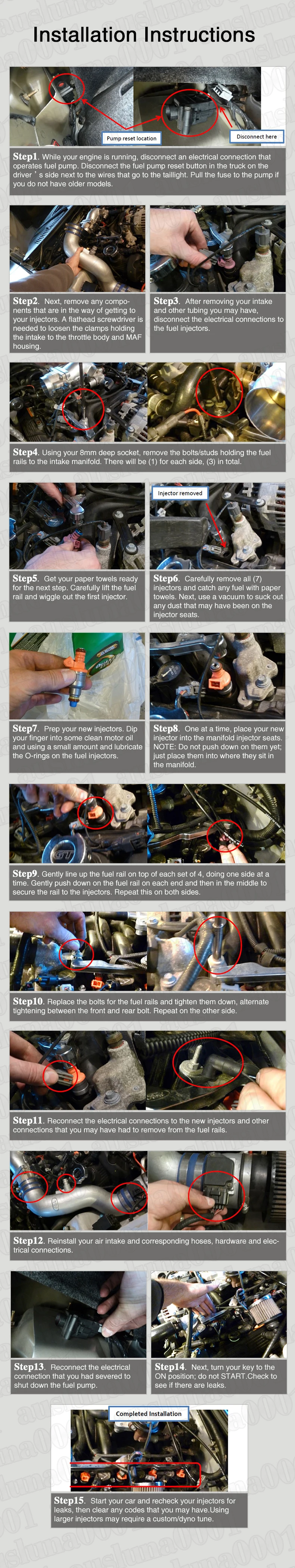 Uxcell 4 шт. пластиковый топливный инжектор сопла 195500-4450 для 04-08 Mazda RX-8 1.3L