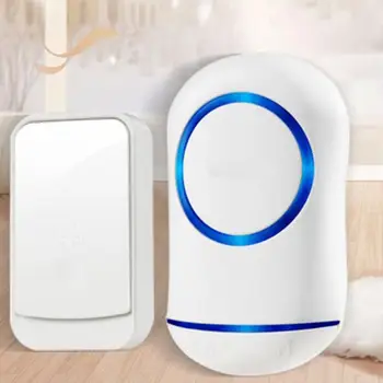 

Wireless Doorbell Intelligent Security Door bell & Wireles Remote control 45 Tune Doorbell Pager Electronic Waterproof Doorbell