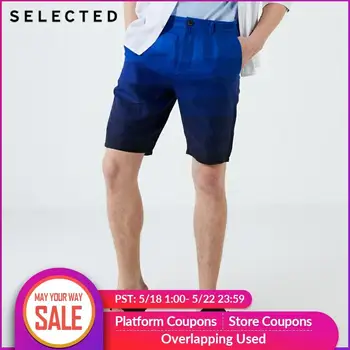 

SELECTED Men's Summer Linen Gradient Casual Shorts S|4192SH550