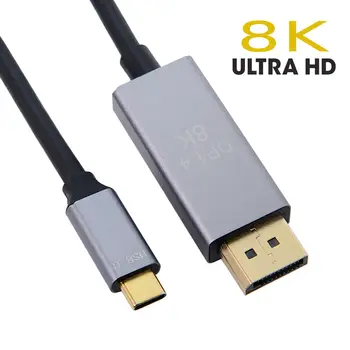 

DisplayPort 1.4 DP 8K 30hz UHD HDTV Cable 2m for Laptop to Thunderbolt 3 USB 3.1 Type C USB-C