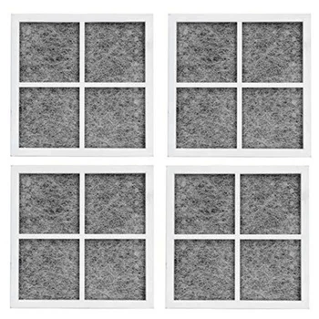 

4Pcs Replacement Air Filter for LG LT120F Kenmore ELITE 469918 Refrigerator Adq73214402, Adq73214404