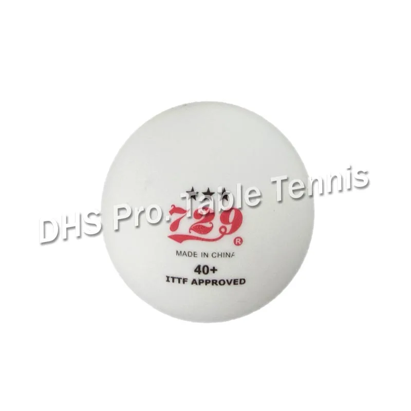 12X РИТЦ 729 40 + Новый Пластик бесшовные 3-звезды 3 звезды белый Мячи для настольного тенниса