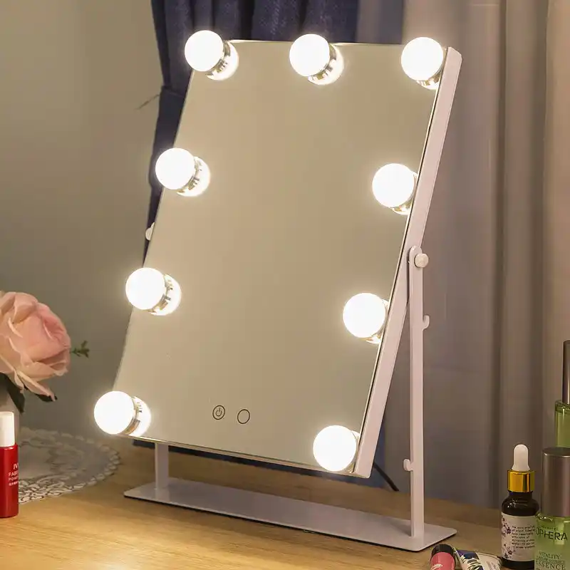 Ongekend Cosmetic Hollywood makeup Mirror with led light 10X Touch Dimmer UC-02
