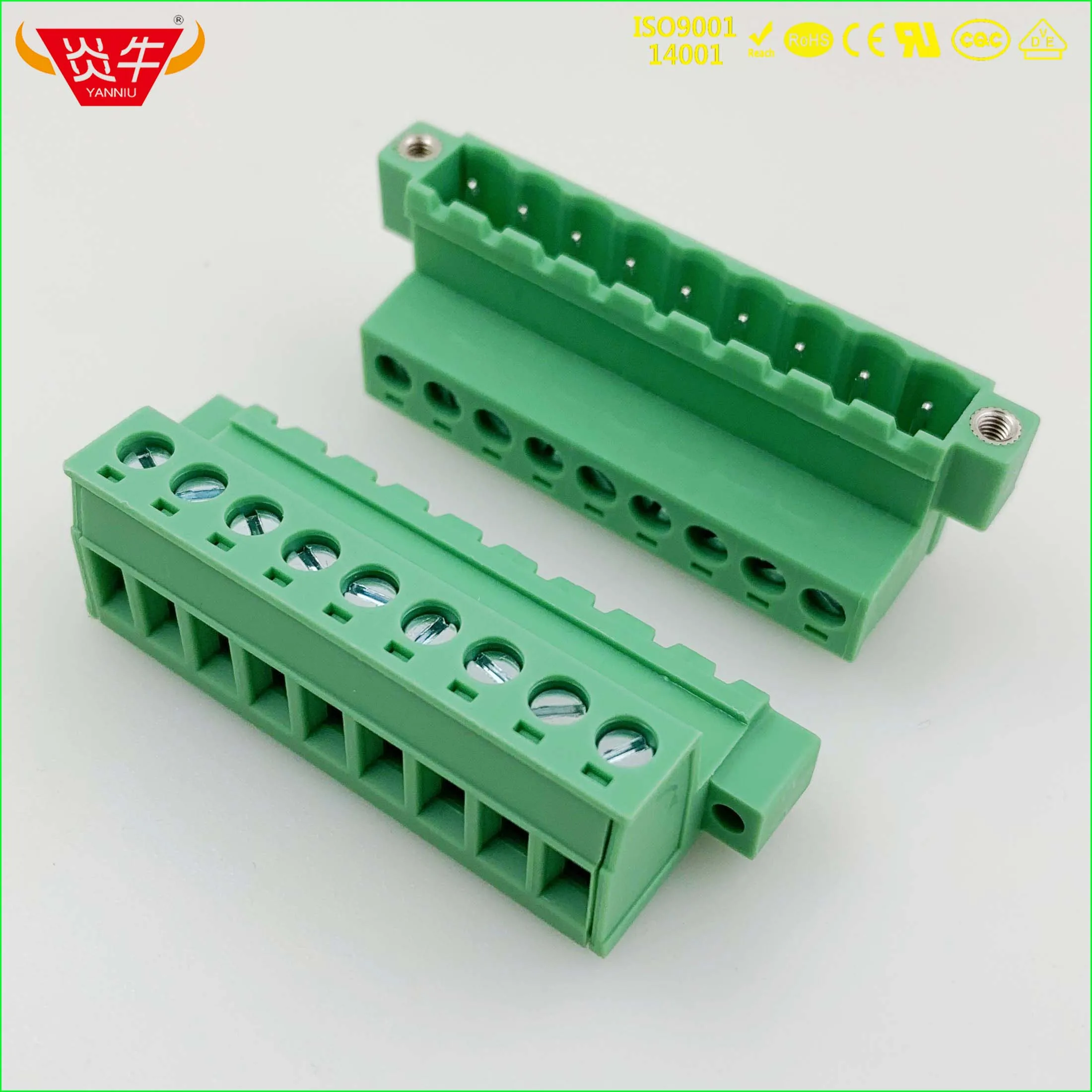 KF2EDGRKP 5 0 2P ~ 12P PCB разъем Клеммный блок 2EDGKRP мм 2PIN 12PIN IC 2 STF PHOENIX CONTACT DEGSON KEFA|Клеммные