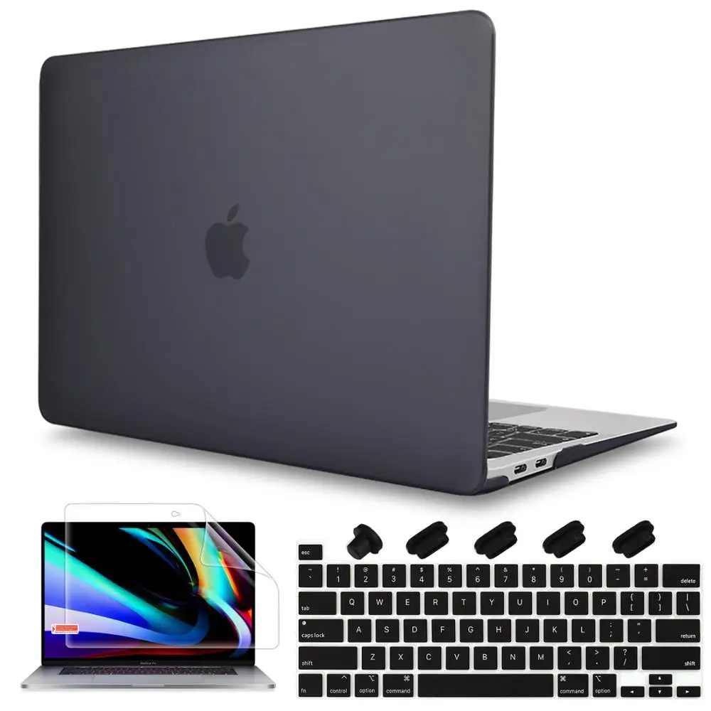 Гладкий матовый пластиковый жесткий чехол для MacBook Pro 16 дюймов 2020 2019 модель A2141 с