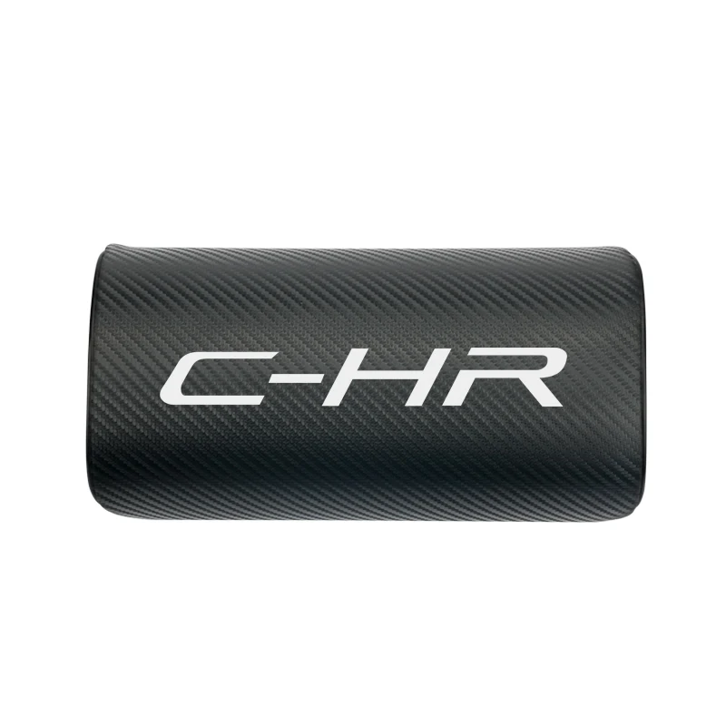 

car neck pillows both side pu leather single headrest case for Toyota C-HR CHR Harrier Alphard Vellfire Car Styling