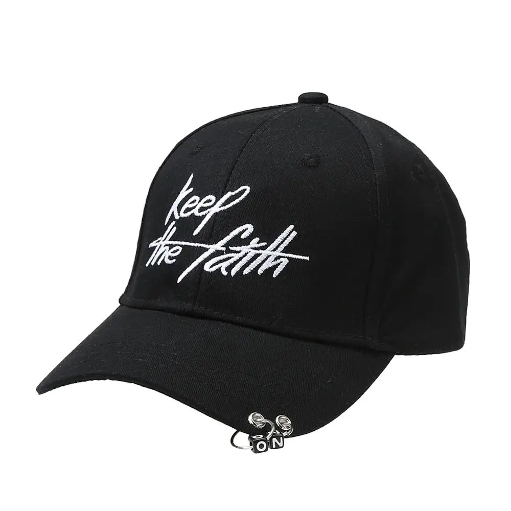 

Unisex European Fashion Hip-hop Baseball Cap English Letters Embroidery Becket Baseball Hat Casual Female Ponytail Snapback Caps
