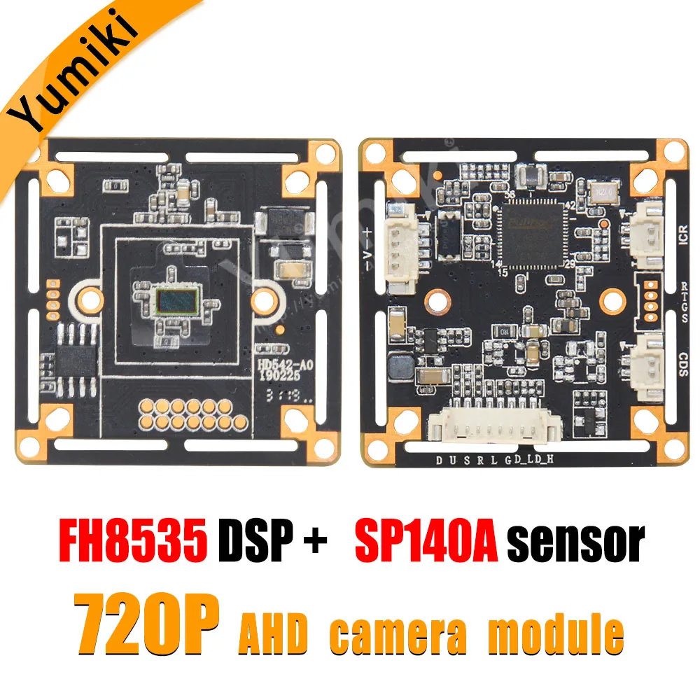 720P 1.0MP CCTV камера модуль Плата CMOS HD AHD модуль FH8535 DSP+ SP140A датчик