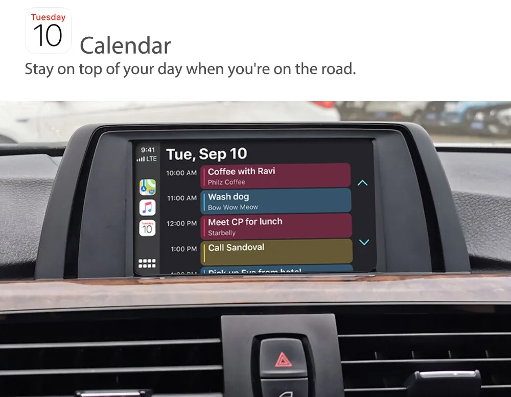 Andream беспроводной декодер Carplay интерфейс коробка Поддержка Зеркало-Ссылка Android Авто iOS для BMW F20/F21/F07 NBT системы