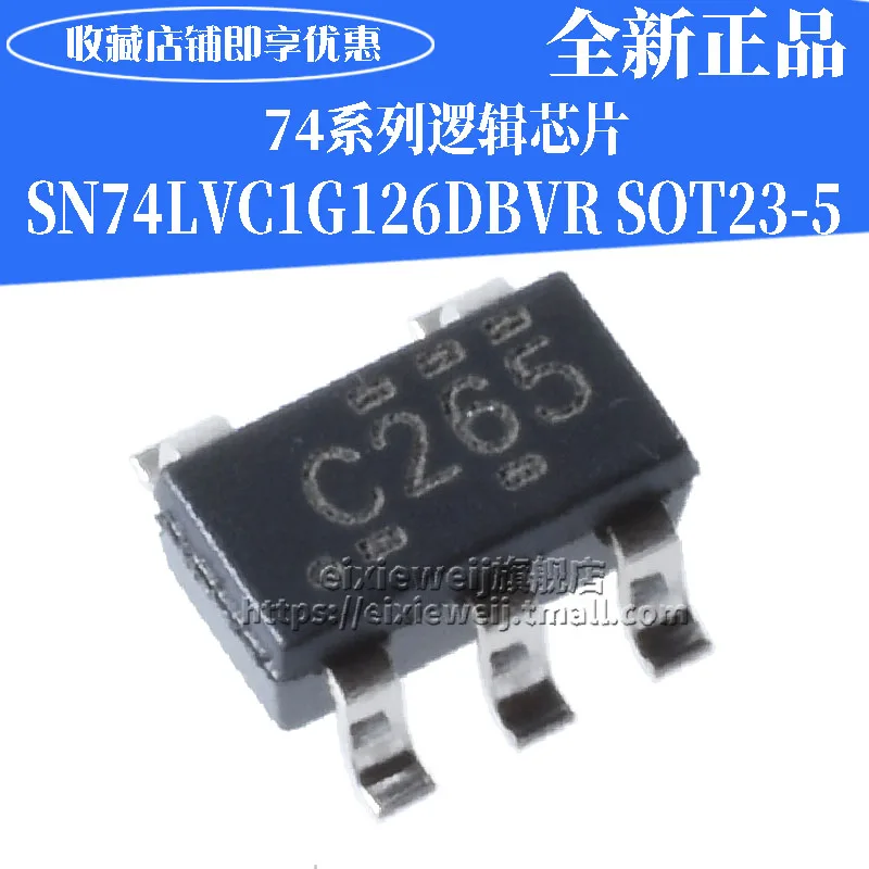 10 шт. SN74LVC1G126DBVR СОТ-23-5 Совершенно аппарат не Привязанный к оператору сотовой связи