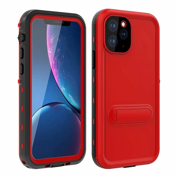 Для iphone 11 водонепроницаемый чехол для телефона для iphone X XS XR XS MAX водонепроницаемый ТПУ чехол для плавания и дайвинга для iphone 11 pro max Coque - Цвет: Red