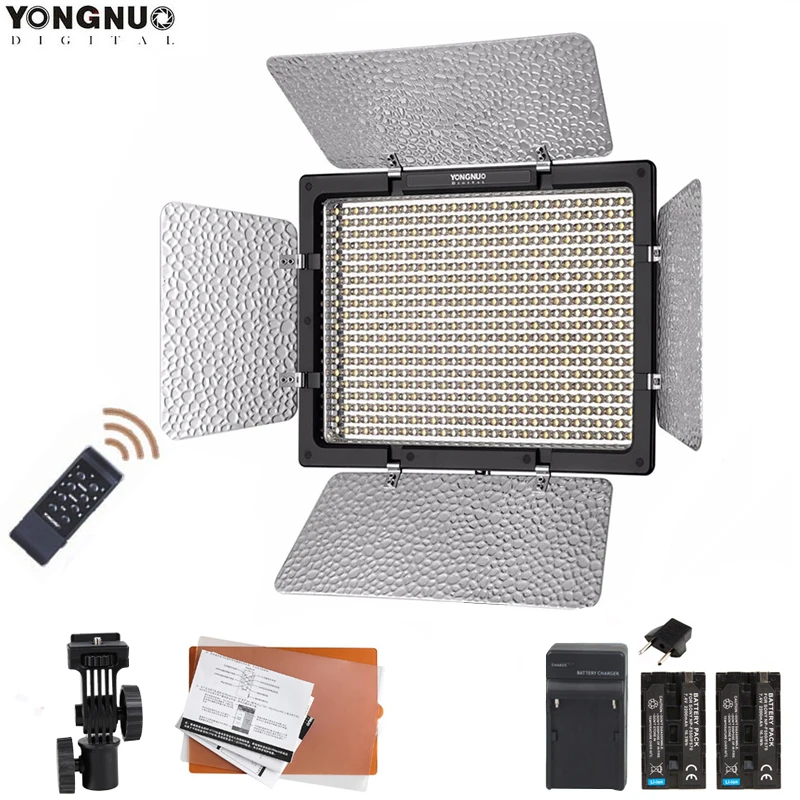 Светодиодная панель для видеосъемки YONGNUO YN600L II YN600II 600 с набором батарей YN600