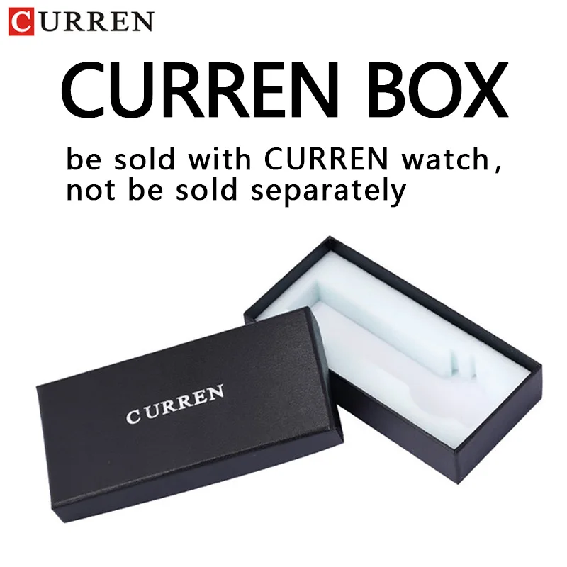 

CURREN PAPER GIFT ORIGINAL WATCH BOX