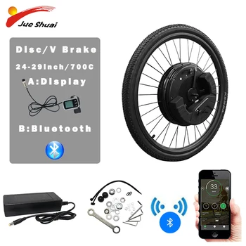 

New imortor 3.0 for Electric Bike Front Wheel with 36V 7.2 lithium Battery MTB Bike Disc/V Brake Conversion kit e bike bicicleta