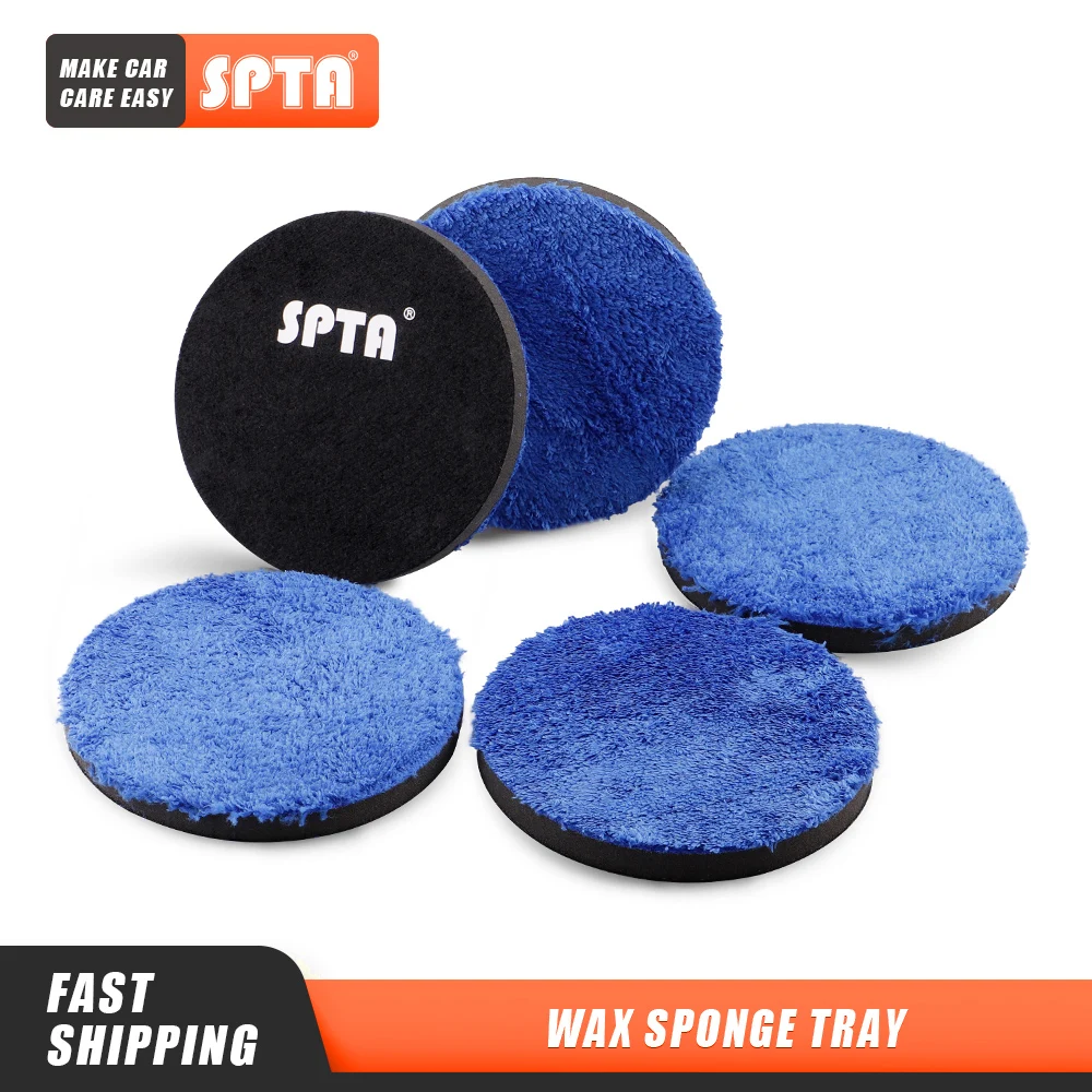(bulk Sale) Spta 3/4/6/7 Inch Microfiber Polishing Pad Removing Wax