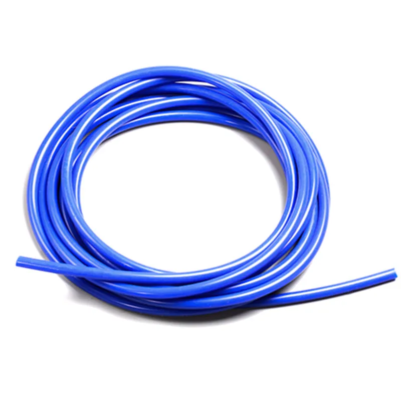 Silicon Water Air Pipe 1 Meter Blue 6mm 1/4" ID Silicone Vacuum Tube Hose 