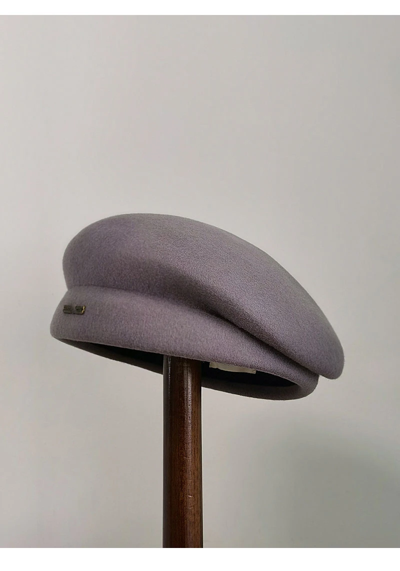 Waliicorners Elegant Beret Bonnet Enfant Bone Cape Church Hats 100% Wool Felt Fedora Hat 15 He39e1644f9cd40b290a837b56e68b8c9t