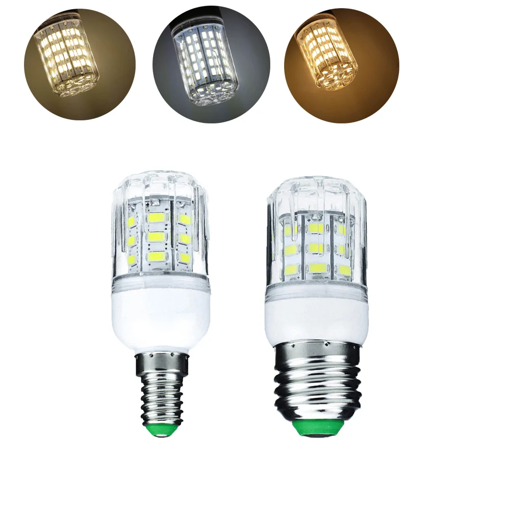 Энергосберегающая светодиодная лампа E27 / E14 SMD холодный теплый белый свет высокая
