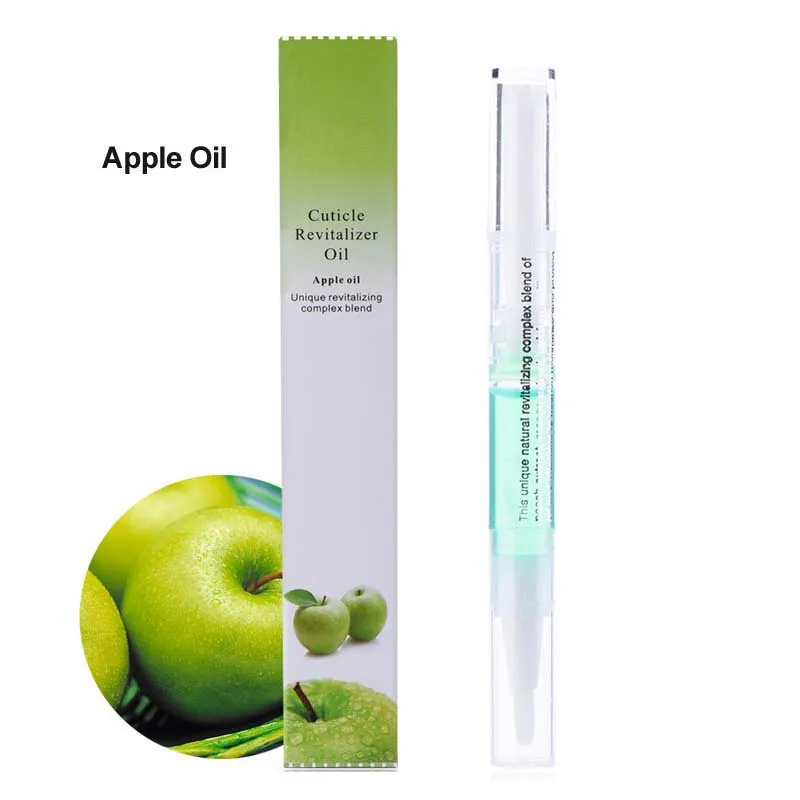 Apple Limegirl 15 цветов дешевый фруктовый ароматизатор для ногтей, Масло для кутикулы, ручка для маникюра, защитные ногти для использования перед полигелем, лак для ногтей - Цвет: Apple