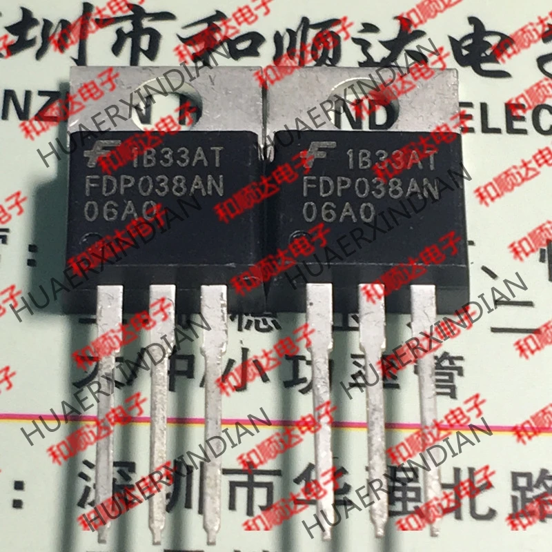 10 шт./лот и FDP038AN06A0-220 60V 80A