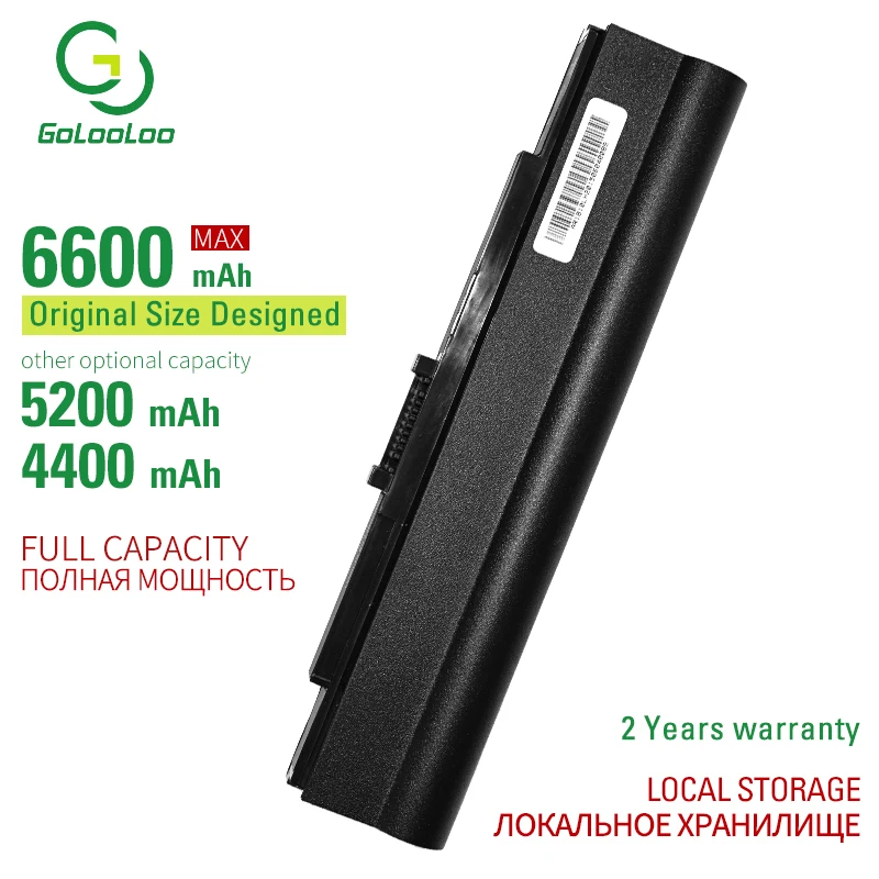Golooloo UM09E36 UM09E78 ноутбук Батарея для ноутбука Acer Aspire One 521 752 1410 1810 1810T 1810TZ UM09E31 UM09E71