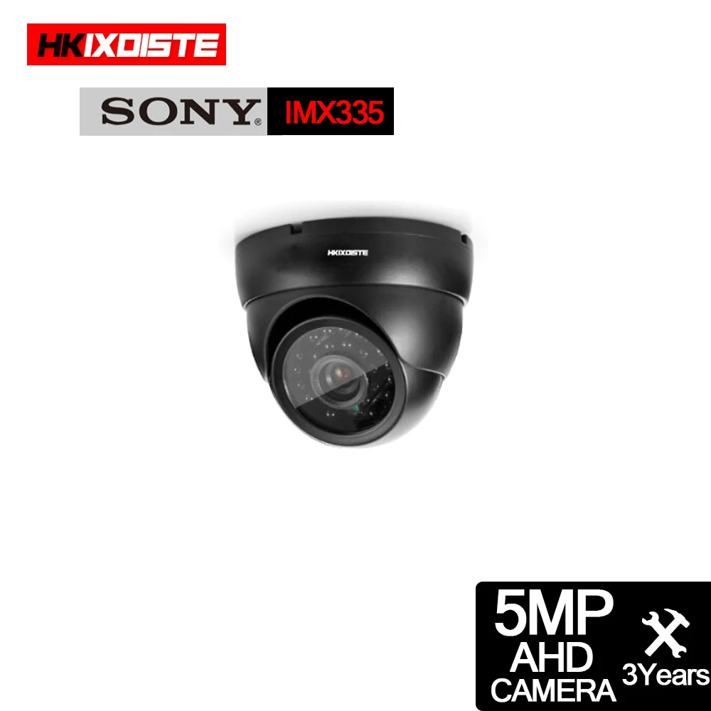 24 светодиодный ИК свет CCD реальный 5MP 4MP CCTV Мини купольная камера наблюдения HD камера Крытый День/ночное видение охранная AHD камера* 2