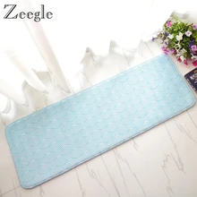 Zeegle полосатый длинный кухонный ковер, декор для прихожей, коврик для ног, для гостиной, противоскользящий пол, ковер для балкона, диван, коврик для йоги