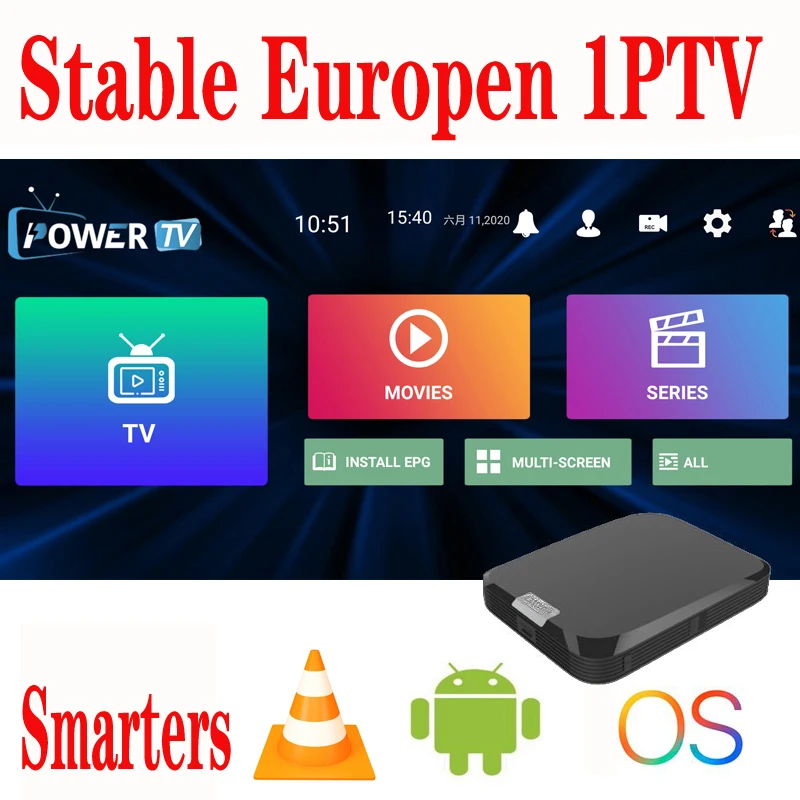 Испания стабильный 1PTV уверен 1 год Франция Португалия smarters Европа android |