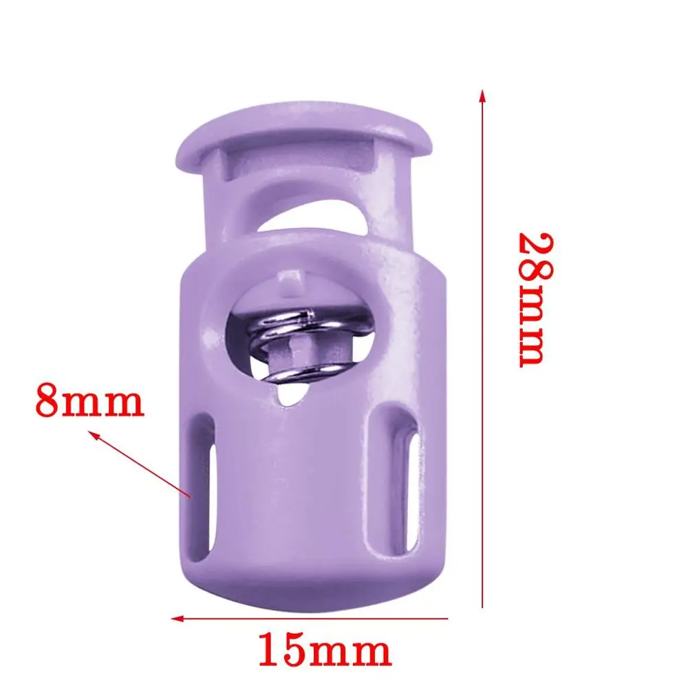 25 шт. переключатель пружинный шнур замки зажимы концы одно отверстие для багажа