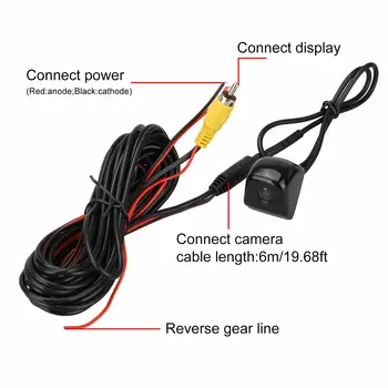 

DC 12V Rear View Camera 170° CMOS Car Reverse Waterproof Night Vision HD