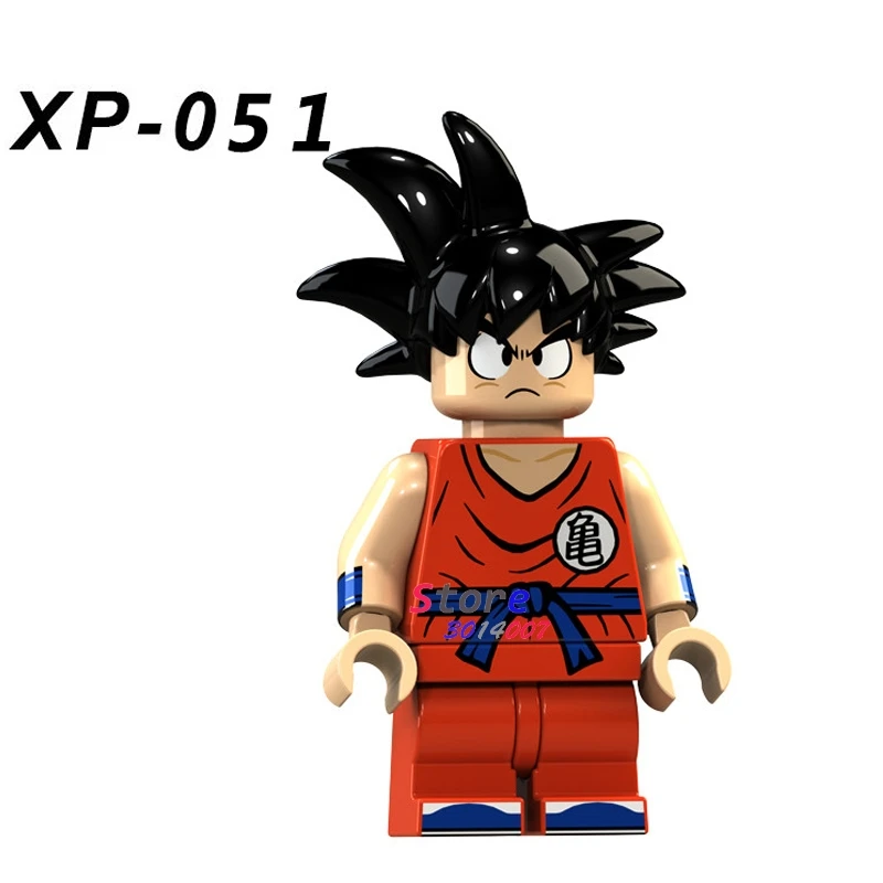 Один строительный конструктор Dragon Ball Z Goku Gotenks Torankusu Tien Shinhan Android 18 лазурит Коллекция игрушек для детей - Цвет: XP051