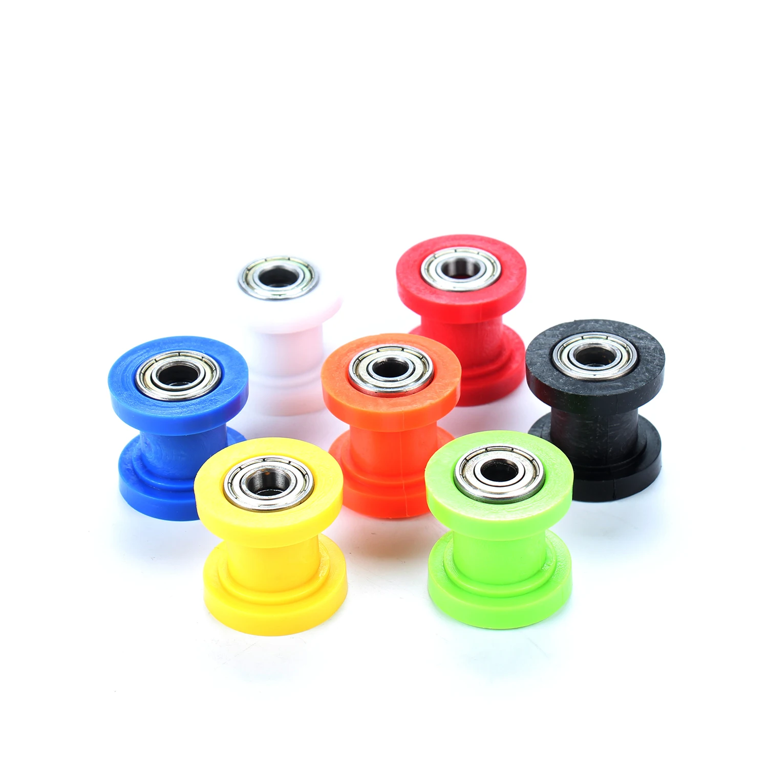 Chain Roller Slider Tensioner Wheel Guidepit Powermotor 8mm 10mm for Kayo T2 T4 T4L Pit Dirt Mini Bike Moto Atv motorcycle chain adjuster chain roller slider guide