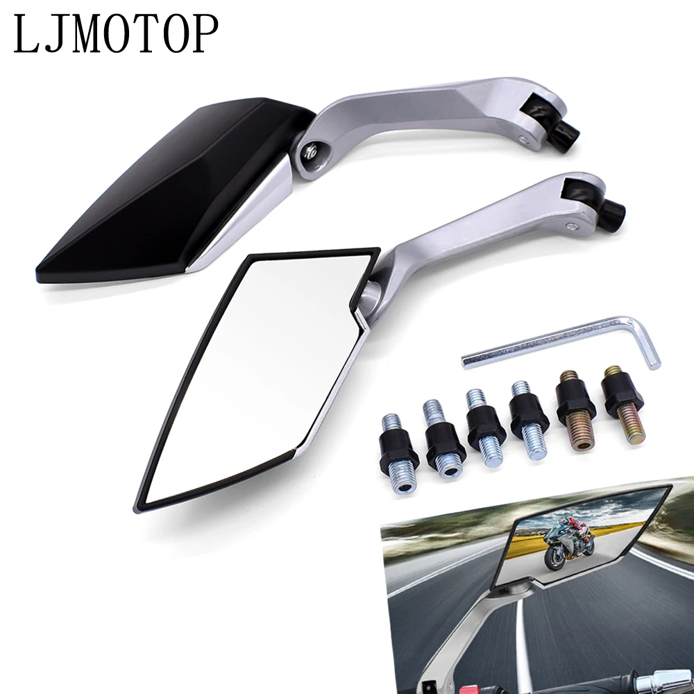 Боковые зеркала заднего вида для мотоцикла Honda VF750 VFR750 VFR800 VTR1000F vfr 750 800 NC750S 1 пара |