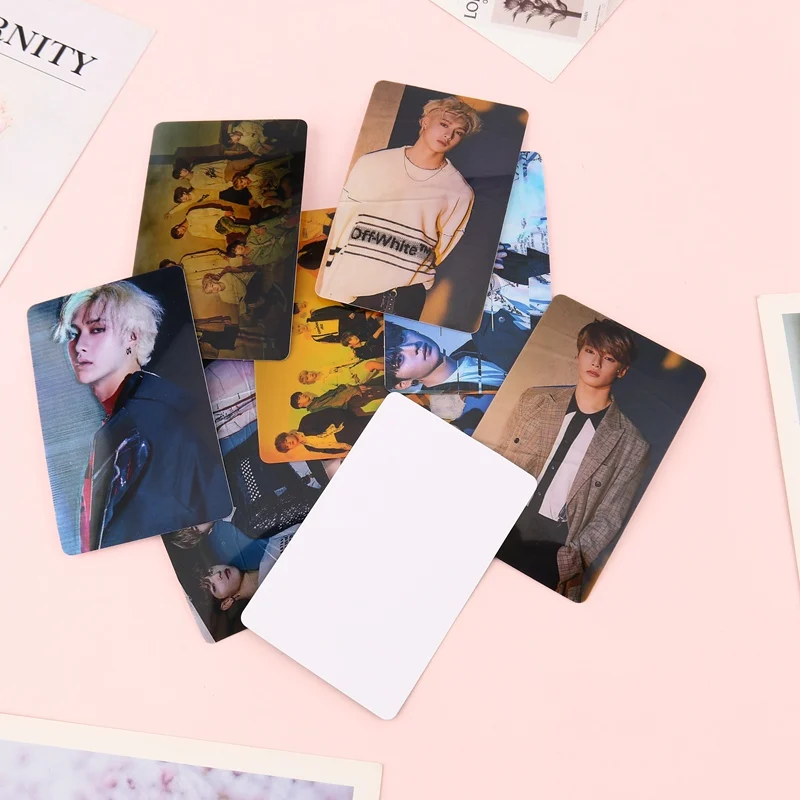 10 шт./компл. KPOP Stray Kids альбом желтая древесина Lomo карты фото карты наклейки фотостудии плакат подарочный канцелярский набор
