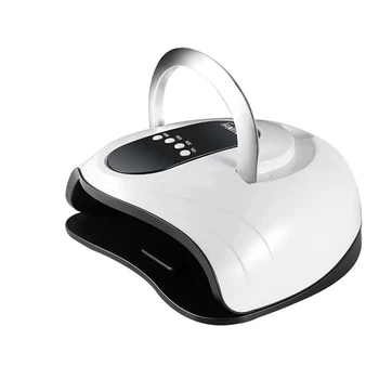 

120W UV LED Nail Lamp Nail Dryer Fast Dry for Gel Nails Polish Curing with 42 Pcs LED 4 Timer Auto Sensor for Home and Salon EU