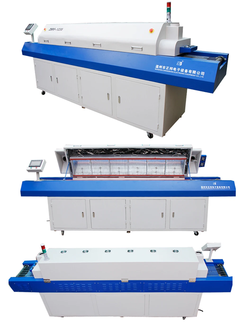 PCB Circuit Board Production Equipment SMT Reflow Machine/Anti corrosion and high temperature Reflow Oven