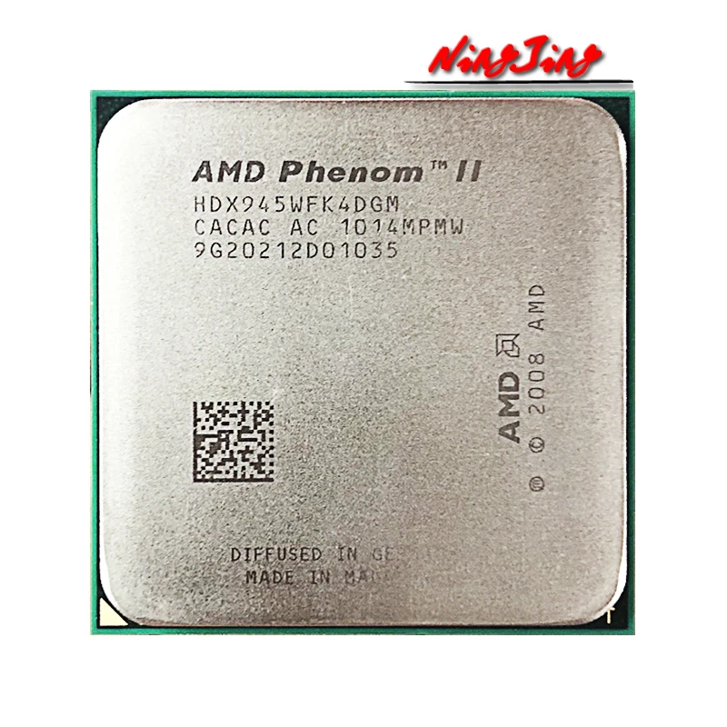 Amd Phenom Ii X4 945 95w 3.0ghz Quad-core Cpu Processor Hdx945wfk4dgm ...