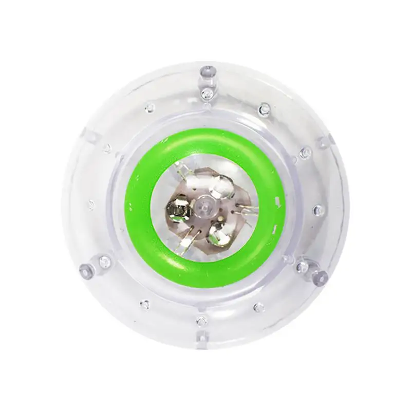 Light Green Горячая Распродажа, детский светодиодный светильник для ванной, светящиеся игрушки для ванной, плавающие цветные игрушки - Цвет: Light Green