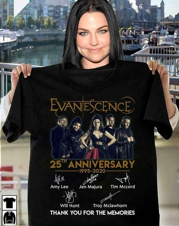 evanescence tshirt