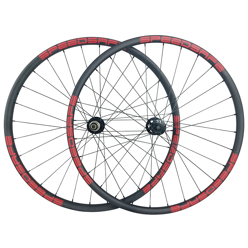 29er MTB XC 30 мм Асимметричные Углеродные колеса 22 мм Глубокий клинчер набор бескамерных колес Novatec D791SB D792SB XDR UD 3K 12K 24H 28H 32H