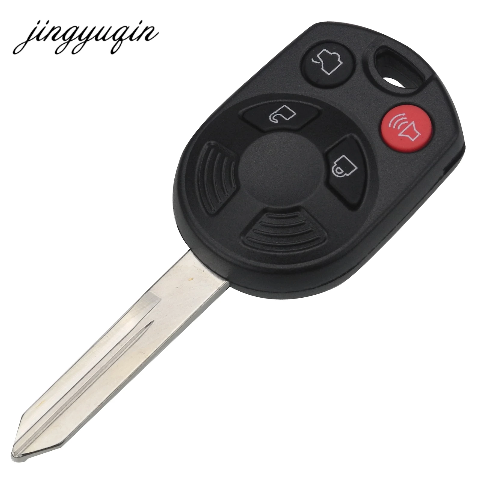 Чехол для дистанционного ключа jingyuqin Fob 4 кнопки для Ford Escape Focus Lincoln Mazda Mercury OUCD6000022 315 МГц передатчик ID63 80bit