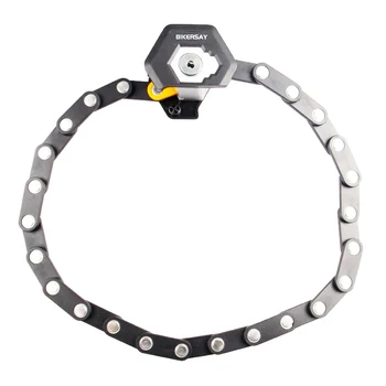 

Hot Anti-Theft Mountain Bike Lock Hamburg Lock Bicycle Doorn Anti-Hydraulic Shearing Folding Lock For Bike Motorcycle