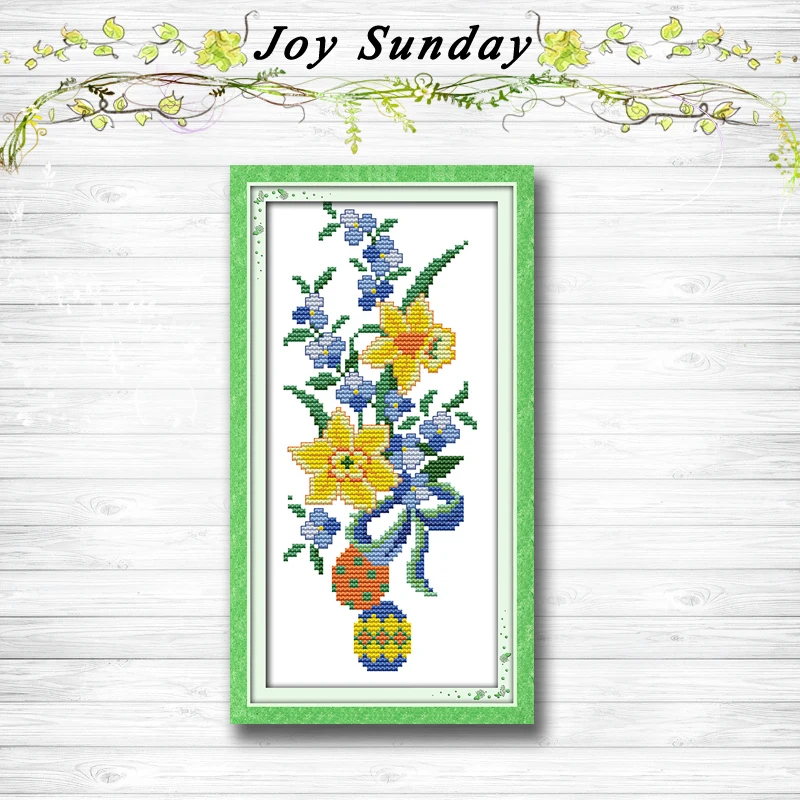 

Beetle with morning glory flower painting 14CT 11CT counted cross stitch kits embroidery set Needlework Set chinese cross stitch