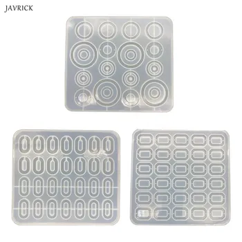 

New Transparent Silicone Mould Dried Flower Resin Decorative Craft DIY Pendant earring Mold epoxy resin molds for jewelry