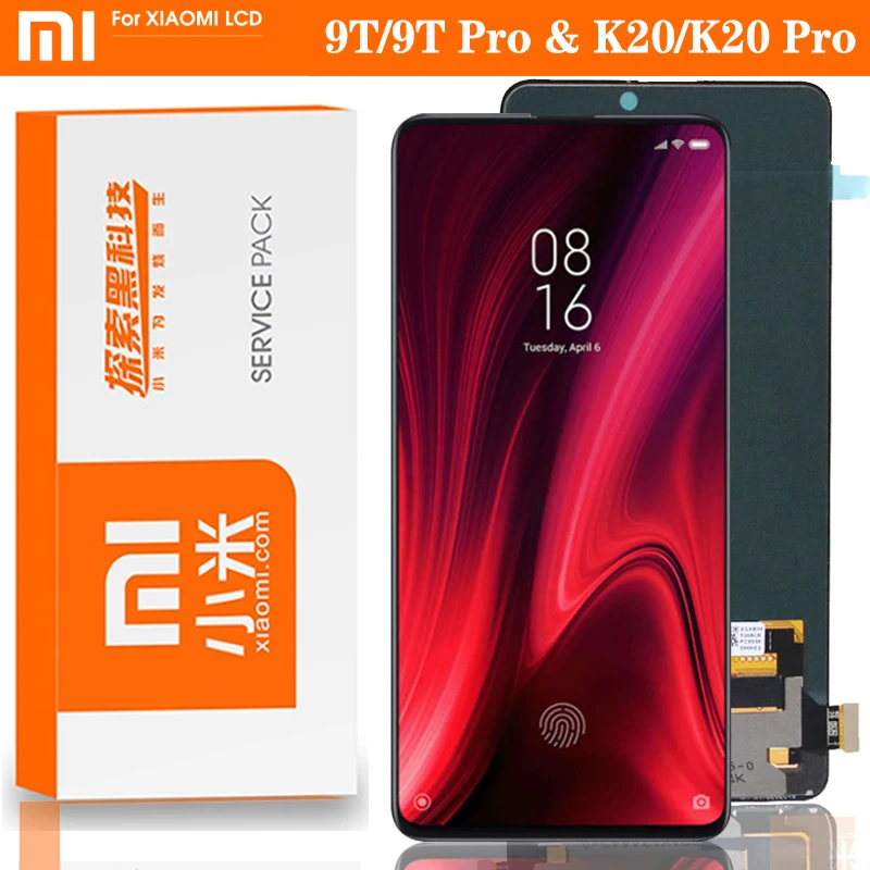 Оригинальный ЖК дисплей 6 39 дюйма Amoled XiaoMi Mi 9T Pro с рамкой для Redmi K20 сенсорный экран