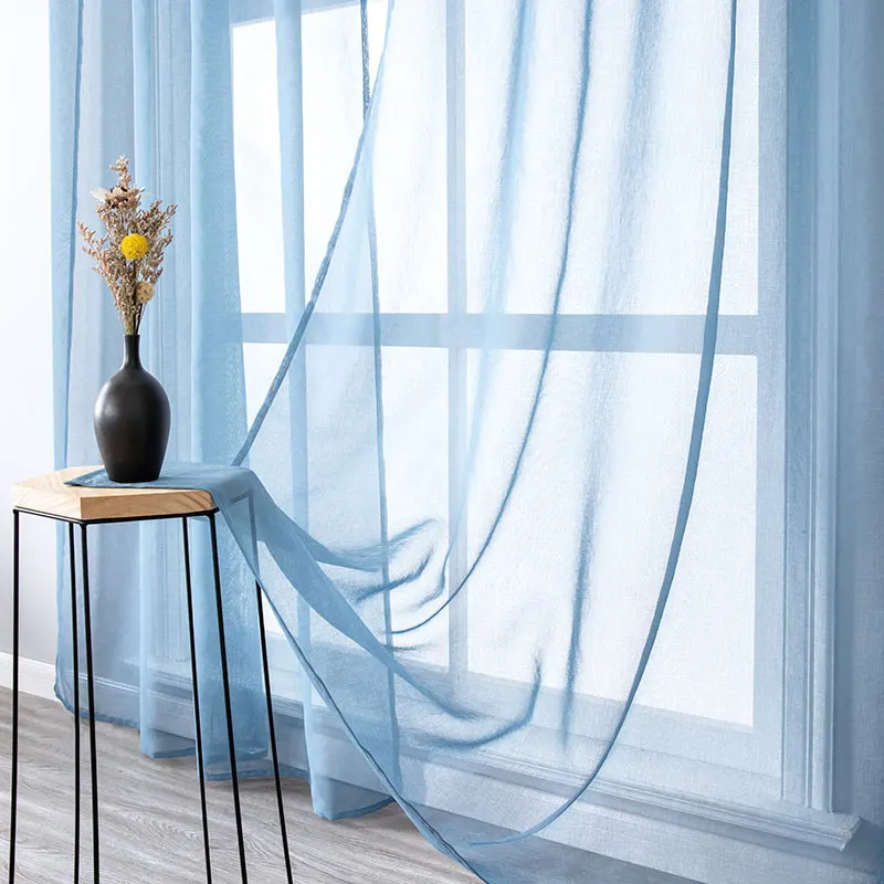 Tulle Curtains for Living Room Solid Color Modern Window Voile Curtains for Bedroom Kitchen Window Blinds Home Decoration Tulle Tulle Curtains for Living Room Solid Color Modern Window Voile Curtains for Bedroom Kitchen Window Blinds Home Decoration Tulle