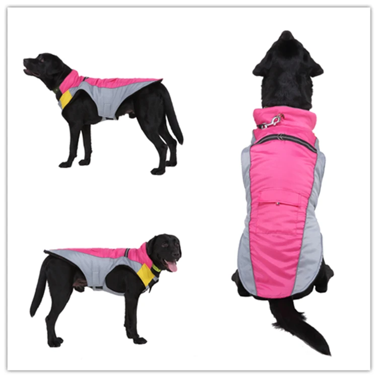 

Reflective Big Dog Hoodies Winter Warm Pet Dog Jackets Coat Windproof Pet Dog Clothes For Large Dog Pet Dog Outwear Clothing