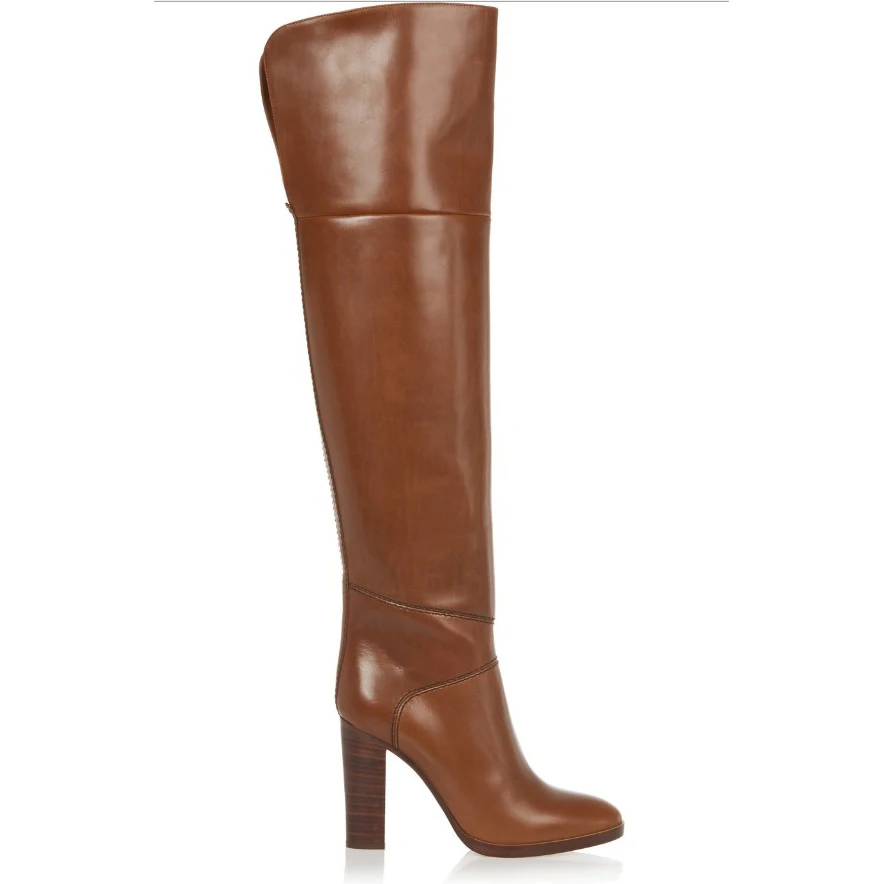 

Heels Long Boots Women mujer women shoes woman chaussure femme winter knee-high motorcycle martin boots ladies Shoe