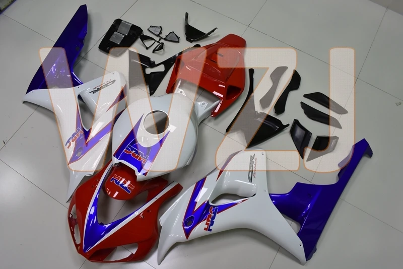 Для Honda Cbr1000 RR 06 Обтекатели CBR 1000 07 белые красные синие обтекатели для 2006 - 2007 Abs