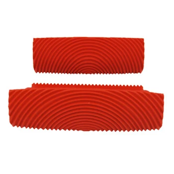 

Imitation Wood Graining Pattern Wall Texture Art DIY Brush Painting Tool Rubber Wood Grain Painting Tool Home Decoration